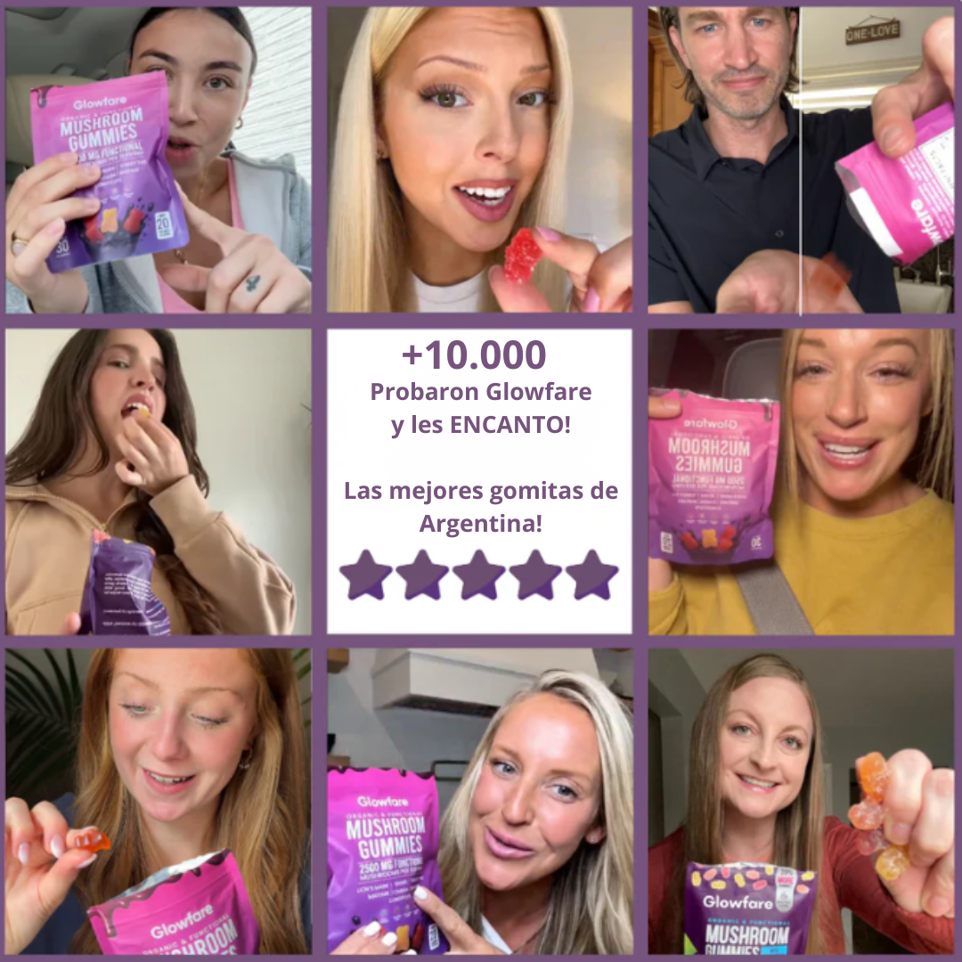 Gomitas de hongos para estimular el cerebro